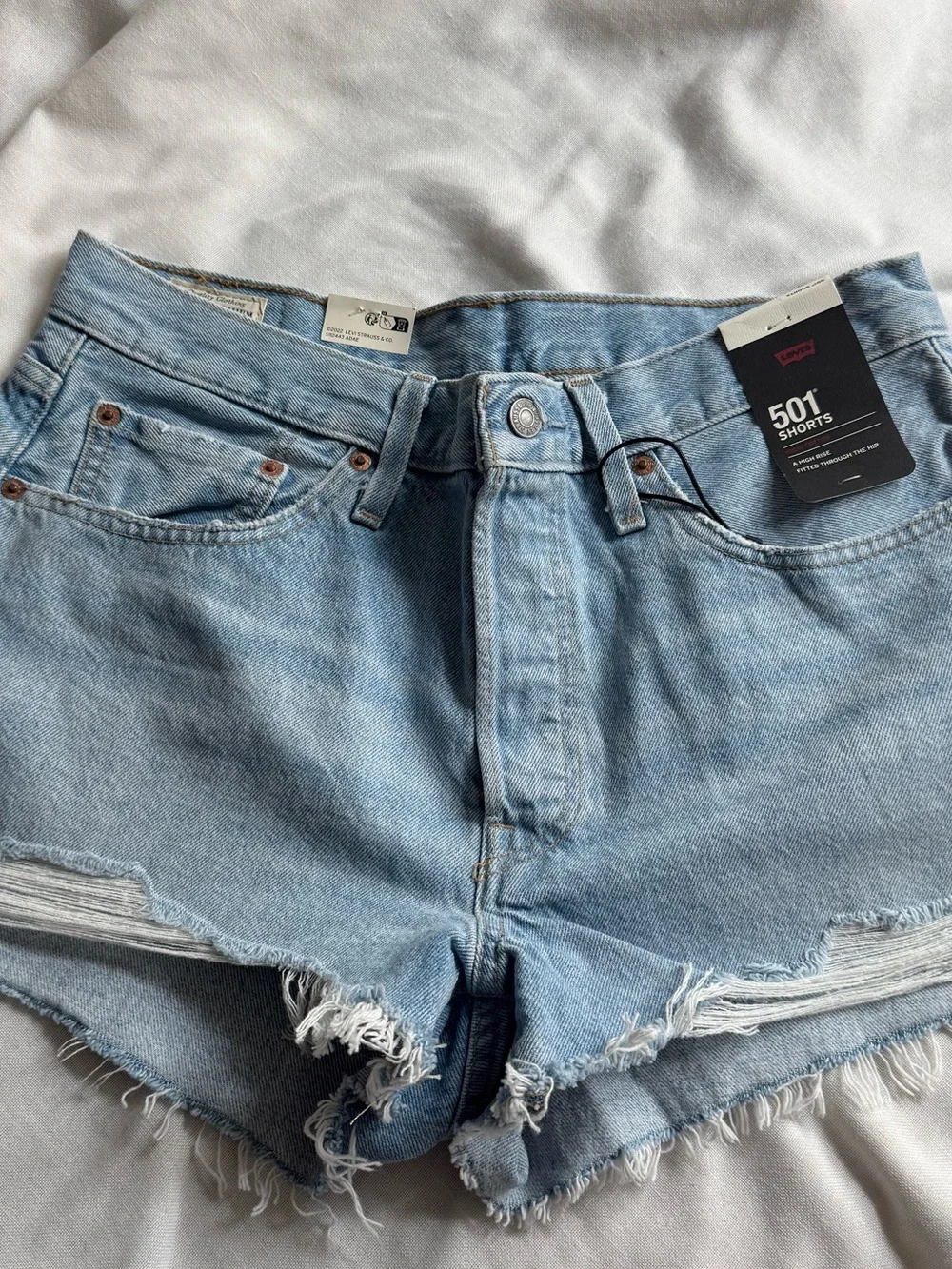 Levi's 501 denim shorts